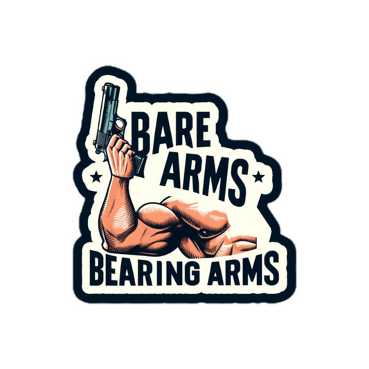 Bare Arms Bearing Arms Bubble-free sticker