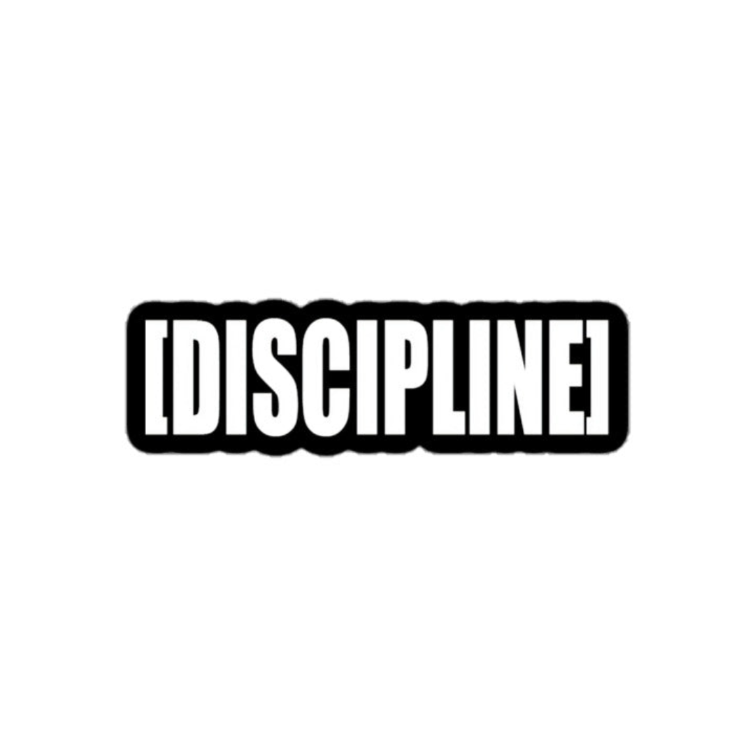 Discipline Bubble-free sticker